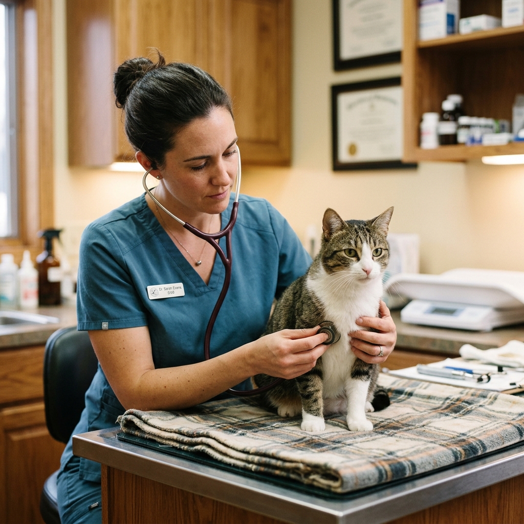 Soplo cardíaco en gatos y miocardiopatía hipertrófica